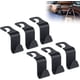 thumbnail image 1 of Juego de 6 ganchos para reposacabezas de coche, organizador de asiento trasero, ganchos de plástico para reposacabezas, secadoras de ropa, bolsos, ganchos negros, 1 of 5