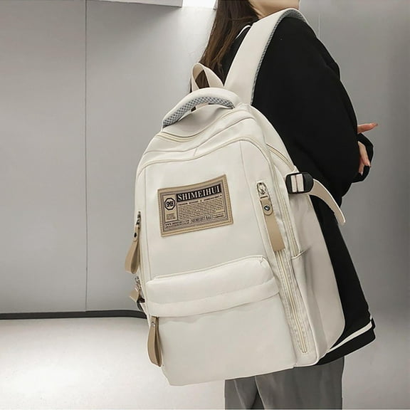 HBBKVI 18" Travel Laptop Backpack,Anti Theft Slim Durable Bookbag,Business Backpacks for Men Women,Water Resistant Carry on School Backpack Fits 15-18 Inch Laptop and Notebook