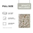 thumbnail image 6 of Regency Heights Full Size Cotton Flannel Sheet Set, 4-Piece Flannel Bed Sheets Full, 100% Cotton Bed Sheets Set with Deep Pocket, Tan Woodland Winter, 6 of 6