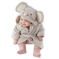 thumbnail image 1 of Toalla bata de Baño para Bebe Niño Figuras de Animales Suave Dara Baby  Acc0045, 1 of 5
