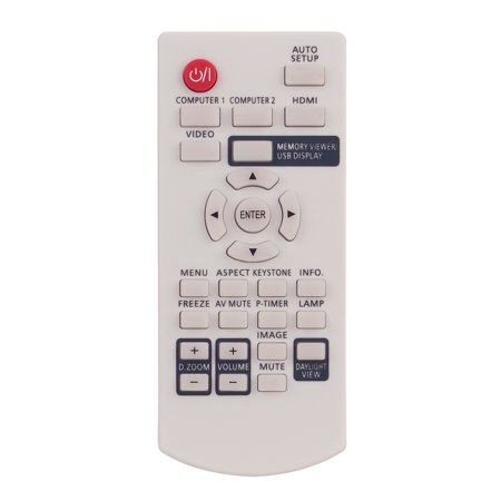 Vinabty N2QAYA000110 Replaced Remote Control Fit for Panasonic Projector PT-LW280P PT-LB330 LB-LW300 LB-LW280 LB-LW360 PT-TW340 PT-TW250 PT-TX400