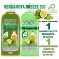 thumbnail image 1 of Bergamota Breeze 500 Pack VIVONATURAL. 1 Shampoo Aceite de Bergamota 500 ml + Acondicionador Aceite de Bergamota 500 ml, 1 of 5