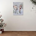 thumbnail image 3 of Led Canvas Wall Art Double Snowman, 3 of 4