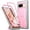 Light Pink, variant on Poetic Revolution Case for Google Pixel 8 5G 6.2 inch, [20FT Mil-Grade Drop Tested], Full-Body Rugged Shockproof Cover with Kickstand and Built-in-Screen Protector, Black