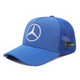 thumbnail image 1 of Men's Outdoor F1 Racing Sports Cap Embroidered Mercedes-Benz Logo Baseball Cap Breathable Mesh Adjustable Sun Protection Warmth -The first picture is (Blue,Adjustable), 1 of 6
