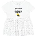 thumbnail image 3 of Inktastic Future Firefighter Like My Uncle Girls Baby Dress, 3 of 5