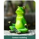 thumbnail image 4 of Meditación rana de yoga (10,8*6,6*10,2 cm) jardín decoración de jardín simulación animal yoga rana jardín paisaje adornos de resina al aire libre, 4 of 14