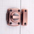 thumbnail image 2 of Cerradura de perno deslizante sin llave atrapa cerraduras para cercas de jardín, puerta de mascotas, gabinete, windo, rojo grande antiguo co,11 Feliz Sencillez, 2 of 5