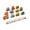 B, variante sur Ensemble de Blocs de Construction Dinosaure en Bois, Jouet Éducatif 11 Pcs pour Reconnaissance des Couleurs et Séquençage, Développement des Compétences Motrices Fines pour Enfants de 3 Ans et Plus