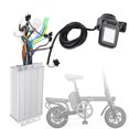 thumbnail image 4 of Solomi Controlador de Bicicleta eléctrica, Panel de Pantalla LCD a Prueba de Agua Kit de Controlador de Motor sin escobillas para Scooter de Bicicleta eléctrica(500W24V), 4 of 5