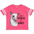 thumbnail image 3 of Inktastic Easily Distracted by Goats Cute Goat Boys or Girls Toddler T-Shirt, 3 of 5