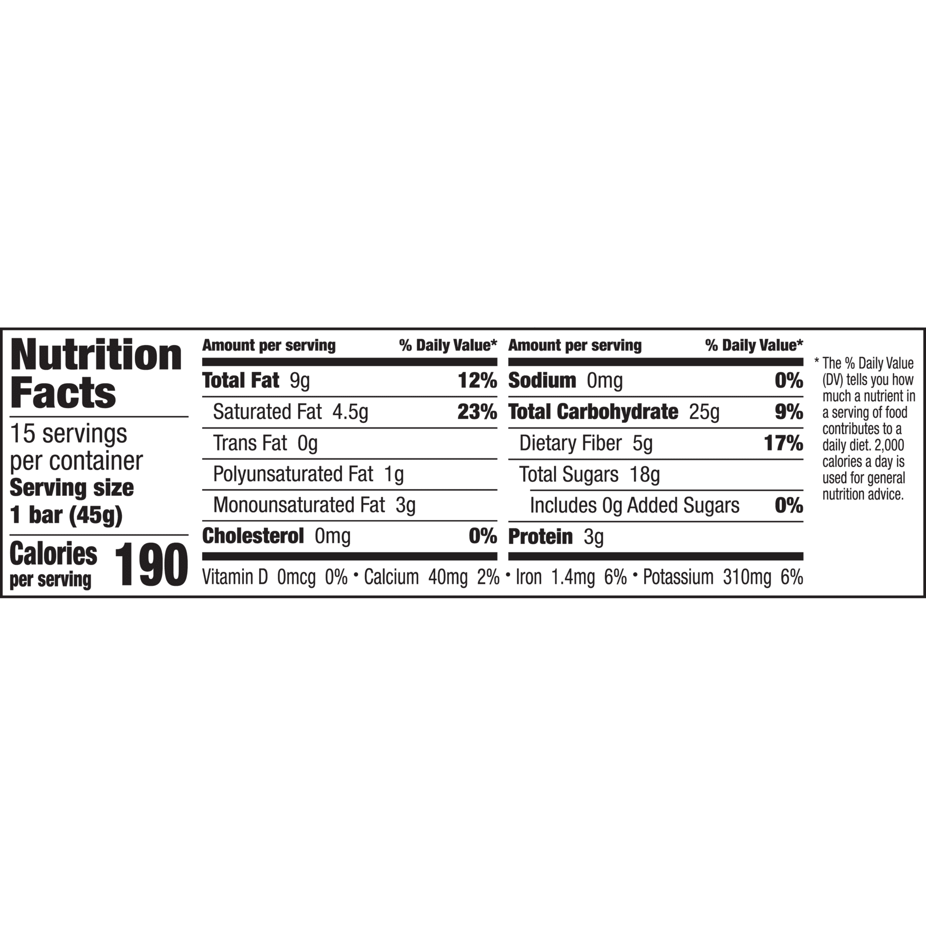 Nutritional Value Of Larabars Besto Blog