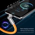 thumbnail image 4 of USB to USB C Cable 120W,540 Rotating Head with LED Type C Charger Cable Fast Charge for Cellphone Tablet, 4 of 11