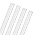 thumbnail image 1 of Tubo de acrílico rígido claro de 4 piezas, ID de 8 mm [0.31"] x OD de 12 mm [0.47"] para sistema de enfriamiento de agua / lámparas / fuentes / acuarios [305 mm / 12 IN], 1 of 7