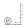 thumbnail image 5 of Diamond Moon Stud Earring, 5 of 6