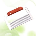 thumbnail image 4 of Wavy Crinkle Cutting Tools Vegetable French Fry Slicer Salad Chopping Cutter, 4 of 8