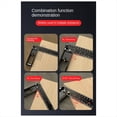 thumbnail image 2 of Multi-Angle Measuring Ruler-High Quality Professional Measuring Tool, Universal Combination Angle, 45/90 Degree, 2 of 8