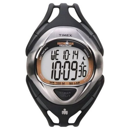 Timex Men's T5H391 Ironman Sleek 50-Lap Resin Strap Watch