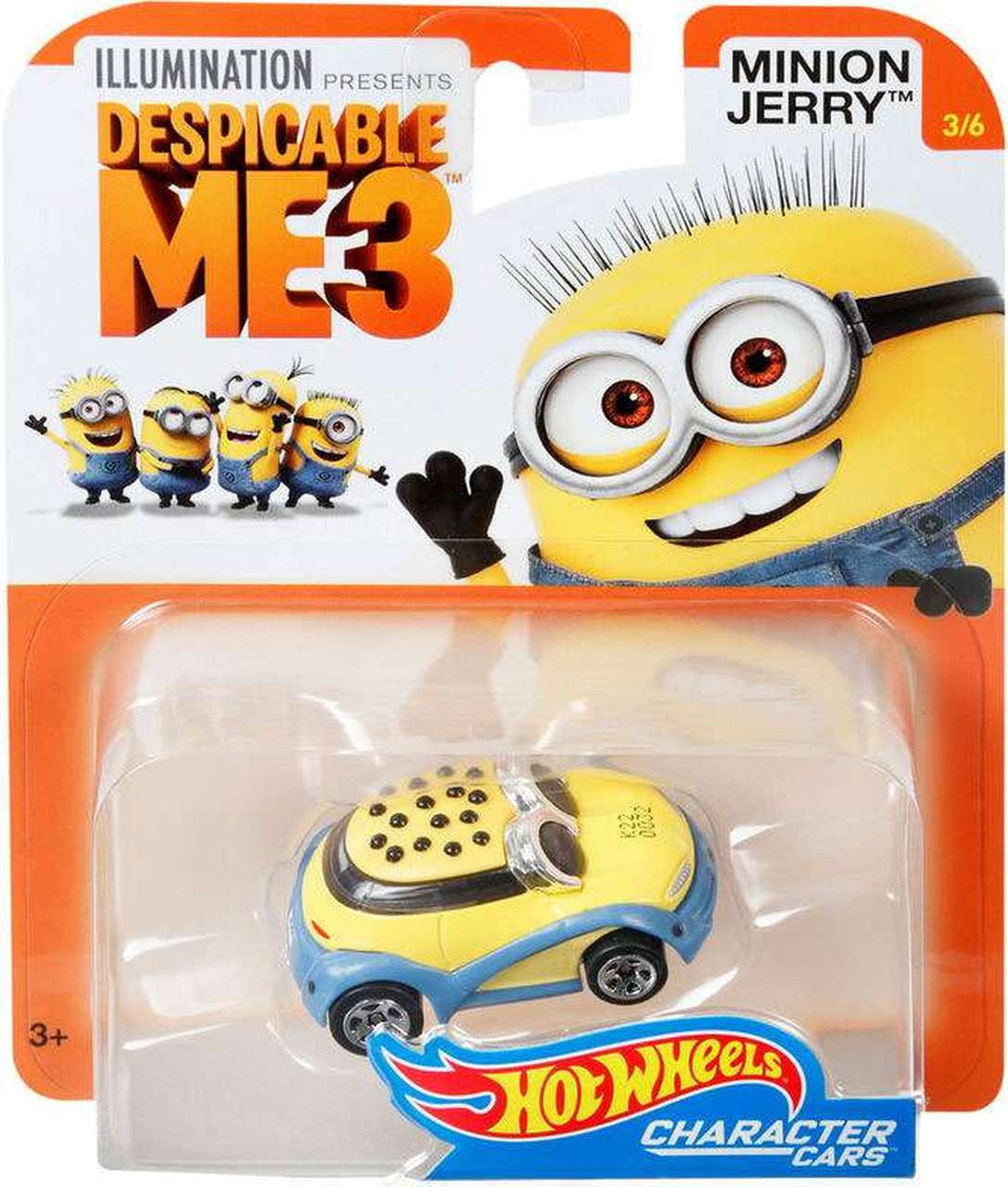 Hot Wheels Despicable Me Series 3 3 Vehicle Jerry Walmart Com Walmart Com