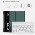 thumbnail image 3 of Funda aoub para iPad de 6ª y 5ª generación de 9,7 pulgadas con teclado Bluetooth, 3 of 7