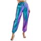 thumbnail image 1 of Pantalones de Cintura Alta de Pierna Ancha para Mujeres Pantalones de Cintura Alta Elegantes con Cierre de Cremallera, Pantalones Suaves de Poliéster para Verano Diario, 1 of 5