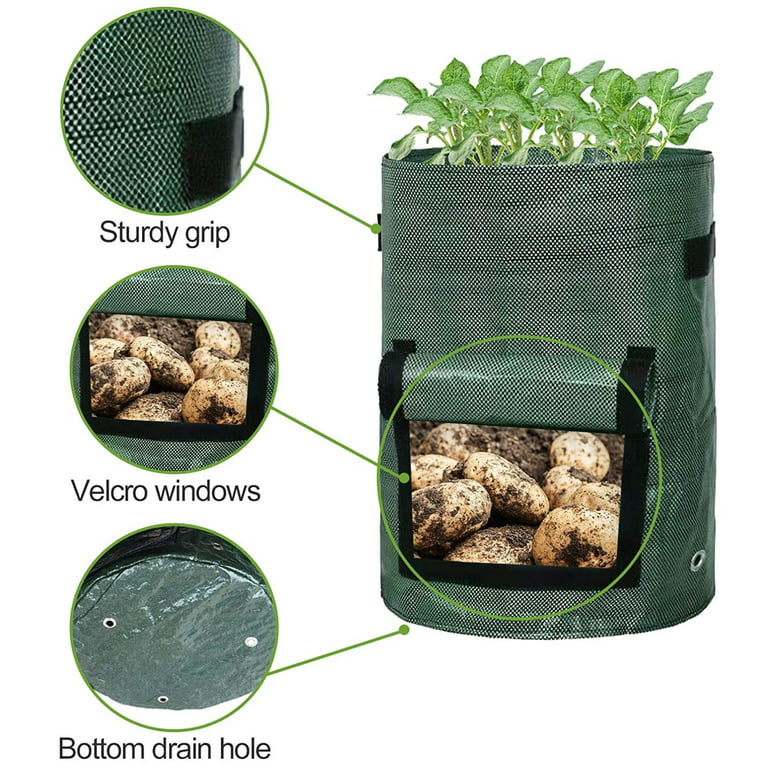 DIY Vegetable Planting Bags Garden Potato Grow Bag Vegetables