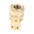 thumbnail image 2 of Adaptador de manguera para hidrolavadora de 3/8'', desconexión rápida, portátil hembra de cobre, 2 of 9