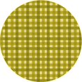 thumbnail image 1 of Ahgly Company Machine Washable Indoor Square Transitional Bright Gold Yellow Area Rugs, 3' Square, 1 of 7