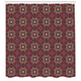 thumbnail image 3 of Ambesonne Retro Shower Curtain, South Eastern Oriental, 69"Wx84"L, Multicolor, 3 of 3