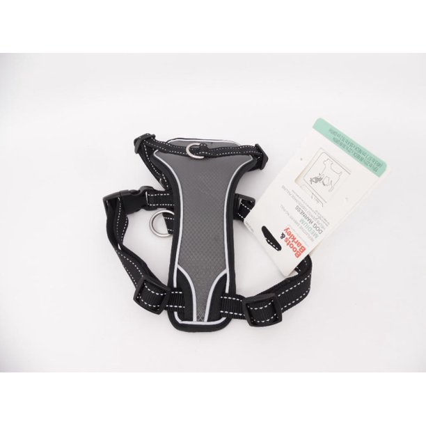 Boots & Barkley Ultimate Dog Harness Black, Reflective M Boots
