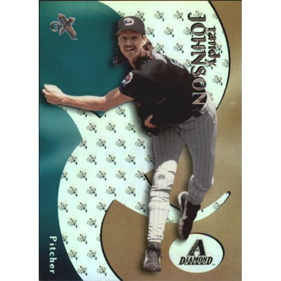 2000 E-X #21 Randy Johnson MLB Baseball Trading Card