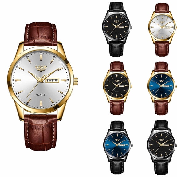 Resicozy Women Wrist Watches Large Face Fashion Leather Quartz Watches for Women Mothers Day Gifts 2026 E One Size
