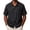#01 Black 【Mix, Match & Rotate: Stock Up on Daily Colors】, variant on Men's Summer Denim Casual Shirt Tops Button Down Short Sleeve Loose Fit Lapel Pocket Streetwear Outdoor Vacation Fishing Hiking Work Outfits Fashion Essential | JASKFLY,Black L