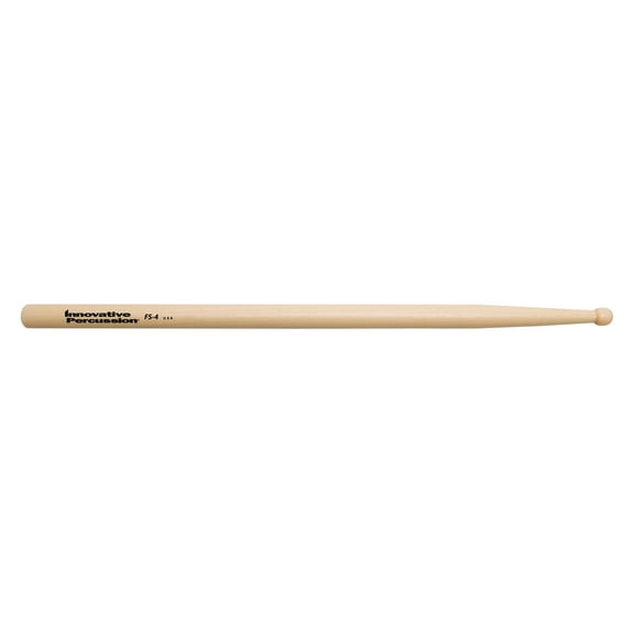 Innovative Percussion FS4 Wood Tip Hickory Marching Drumsticks