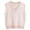 Pink, variant on Women's Sweater Vests Casual V-Neck Pullover Shirt Collision Color Sleeveless Sweater Vest Aesthetic Clothes TBKOMH