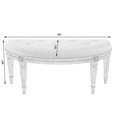 thumbnail image 4 of Butler Tamara Driftwood Demilune Banc, 4 of 8