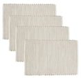 thumbnail image 3 of Saro Lifestyle Ribbed Cotton Placemat (Set of 4), 3 of 4