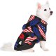 thumbnail image 2 of Fotbe American With Lips Sudadera con Estampado para Perros Pequeños – Suéter con Capucha para Mascotas, Tela Suave de Forro Polar con Bolsillo-X-Small, 2 of 7