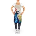 thumbnail image 2 of Carolines Treasures DAC3254APRON 30 x 27 in. Peacock Kitchen Apron, 2 of 5