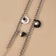 thumbnail image 4 of KAKOWELY 1 par de pulseras de pareja, pulseras de astronauta, cadenas de muñeca a juego para amantes, joyería de muñeca, 4 of 5