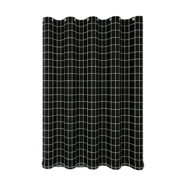 Cortinas de Ducha para Baño Cortina de Ducha Impermeable Y a Prueba de Moho Cortina de Partición Opaca de Baño Opaca de Transmisión de Luz Cortina de Ducha Impermeable