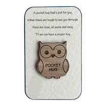 Nmdmisc Little Pocket Hug Gift Token,Pocket Hug Heart with Greeting Cards,Thinking of You Gifts, Mother's Day Father's Day Gift