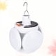 thumbnail image 4 of KAKOWELY 1 lámpara LED plegable de energía solar para acampar, portátil, recargable, para tienda de campaña, bombilla de emergencia para exteriores., 4 of 4