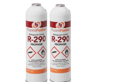 R–600a,  Large 14 oz. Cans, FluoroFusion, Refrigerant Grade Isobutane
