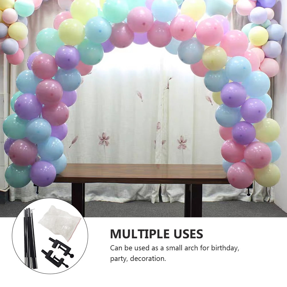 Tersarium Table Balloon Arch Kit Balloon Stand Backdrop Decoration Tool for Graduation