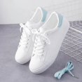 thumbnail image 1 of Zapatos blancos de mujer para primavera y otoño, zapatos de mujer para estudiantes, zapatos planos de moda, zapatillas deportivas casuales para primavera y otoño que combinan con todo, 1 of 4