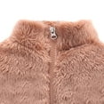 thumbnail image 5 of Lindreshi Toddler Girl Coats and Jackets Clearance Toddler Baby Grils Fleece Outwear Boys Zipper Solid-color Thick Kids Warm Coat, 5 of 5