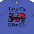 thumbnail image 4 of Inktastic Mower My Other Ride Youth T-Shirt, 4 of 5