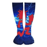 Insane Clown Posse ICP Casual Socks for Men Women Knitted Calf Socks Soft Elastic Socks 15.7inch Stockings Warm Cozy