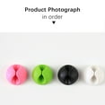 thumbnail image 3 of Office Desk Desk Cable Management Desk Lamp Home Cable Wire Cord Clips Holder Clamp Management for Car Desk Office Home, 3 of 8